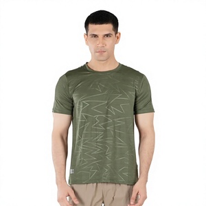 เสื้อยืดทรงปกติสีน้ำเงินกรมท่าสุดฮิตปี 2026 ผลิตตามแบบ OEM ใส่สบายสำหรับฤดูร้อน ผลิตจากผ้าโพลีเอสเตอร์/คอตตอน ระบายอากาศได้ดี เป็นมิตรต่อสิ่งแวดล้อม น้ำหนัก 220 กรัม สีพื้น - Product Image 4