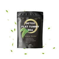 Thé Détox Naturel aux Herbes Marque Blanche pour Ventre Plat, Perte de Poids, Brûle-Graisse, Amincissant, Soutien Digestif, Sachets de Thé Santé
