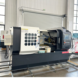 כבד-ck6150 cnc הופך משולבת מתכת מחרטה משולבת אופקי שטוח מבנה מיטה - Product Image 2