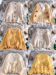 Cárdigan Largo de Punto para Mujer con Bolsillos, Estilo Casual, Holgado, Suave, de Algodón, Ligero y Delgado - Product Image 6