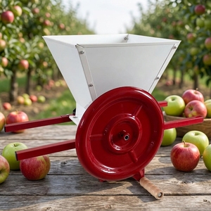 Broyeur à pommes en acier inoxydable à manivelle, construction robuste pour la fabrication de <span class=keywords><strong>cidre</strong></span> à long terme - Product Image 2