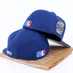 Snapback 6 Panel Aan Te Passen Geborduurde Patch Snap Back Caps Custom Logo Vintage Snapback Cap