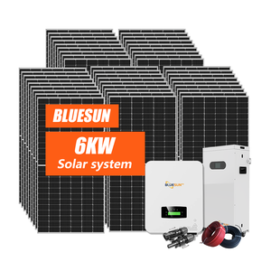EU Customer Choice Family <b>Kit</b> Hybrid <b>Solar</b> System with 6kW 48V 50/60hz <b>Solar</b> Storage Set with 16kWh Battery - Product Image 6