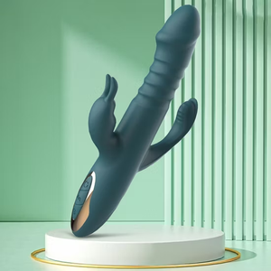 Vibrateur en silicone pour <span class=keywords><strong>femme</strong></span> avec 12 modes, masseur clitoridien et godemiché, jouet sexuel féminin pour la masturbation - Product Image 5