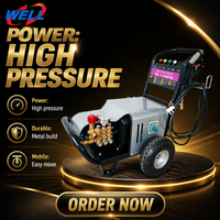 WEITE 1510C 3KW 220V Nouvelle Nettoyeuse Haute Pression Professionnelle 15.2LPM 100Bar 2800RPM Eau Froide pour Usage Commercial et Lavage de Voitures