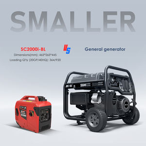 Senci 휴대용 인버터 발전기 단상 120V 240V 수동 가솔린 발전기 5000W 7000W 10000W 12000W 맞춤형 - Product Image 3
