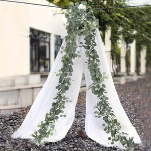 Guirlande artificielle d'<span class=keywords><strong>eucalyptus</strong></span> <span class=keywords><strong>de</strong></span> 180 cm en gros, feuilles <span class=keywords><strong>de</strong></span> gypsophile, plante grimpante, <span class=keywords><strong>chemin</strong></span> <span class=keywords><strong>de</strong></span> <span class=keywords><strong>table</strong></span> pour mariage, Pâques, douce et légère - Product Image 6