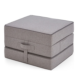 Sofá Cama Plegable Tapizado en Tela con Colchón de Espuma Viscoelástica para Sala de Estar y Dormitorio, Ideal para Uso en Centros Comerciales - ¡Oferta! - Product Image 2