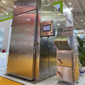 High Quality 304 Stainless Steel Smokehouse Motor-Driven Automatic Meat Smoker Machine CE Certified For Sausage Smoking - Product Image 3