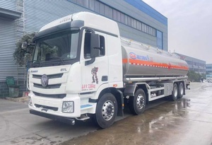 Vente directe usine : Camion-citerne Foton 3 essieux en acier au carbone, très populaire en Asie du Sud-Est, avec enrouleur de tuyau - Product Image 2