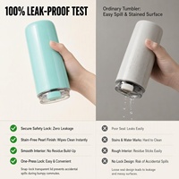 Tasse à café/bouteille d'eau isotherme personnalisée de 8 oz en acier inoxydable 304 à double paroi, couleur dégradée, avec couvercle en PP, simple et idéale pour les voyages