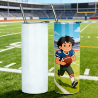 Gobelets isothermes blancs de 20 oz et 40 oz, hauts et fins, personnalisables par gravure laser UV ou sublimation, avec paille, pour l'extérieur