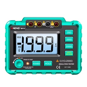 Testeur numérique de résistance d'isolement et de terre ANENG MH14 AC 200Vrms, voltmètre mégohmmètre, équipement IP55, garantie 3 ans - Product Image 1