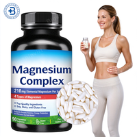 Complément de Magnésium OEM 12-en-1 Complexe 1000 mg – Capsules Végétaliennes de Magnésium avec Glycinate, Bisglycinate, Citrate et Malate Taurate
