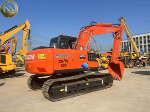 Excavadora de cadenas Hitachi serie <span class=keywords><strong>120</strong></span> usada con equipo de construcción pequeño para maquinaria de movimiento de tierras y excavación residencial - Product Image 2