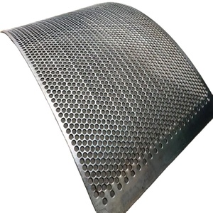 Food Processing Perforated Stainless Steel Mesh Mechanical Filter Crusher Screening - Product Image 1