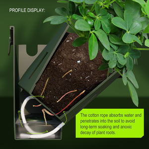 Les plantes d'intérieur peuvent être empilées verticalement et suspendues dans des pots <span class=keywords><strong>de</strong></span> fleurs en plastique sur le <span class=keywords><strong>mur</strong></span> - Product Image 3