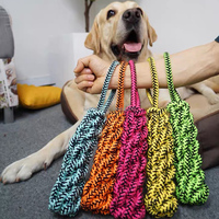 Professionnel fabricant de maïs en forme de chien pet tirez jouet à mâcher Molaire Cob coton corde pet jouet