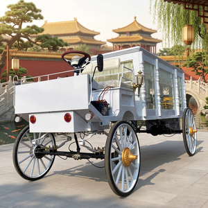 Nouvelle Voiture Funéraire Électrique de Luxe et Exquise, Style Personnalisable, et Carrosse Funéraire à Chevaux – Offre Spéciale à Vendre - Product Image 1