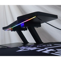 Table de jeu de grande taille avec technologie RGB, vente en gros en Chine, bureau de jeu avec LED, 2023