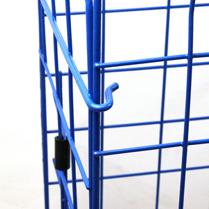 Xách Tay Gấp Cua Lồng Màu Xanh Nuôi Trồng Thủy Sản Bẫy Bảy Mảnh Đặt Câu Cá Mồi Bẫy Cua Bẫy Cho Tôm Hùm Tôm Cua - Product Image 4