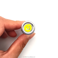 Lampe torche LED multifonction personnalisée, étanche, magnétique, anti-UV, petite, en plastique, rechargeable USB-C, porte-clés, pour le camping