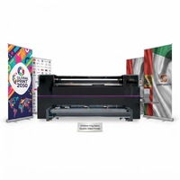 Printer Bendera Dua Sisi Newincscn High Speed 8 I1600 Printhead 2050mm Printer Tekstil Sublimasi untuk Bendera/Banner