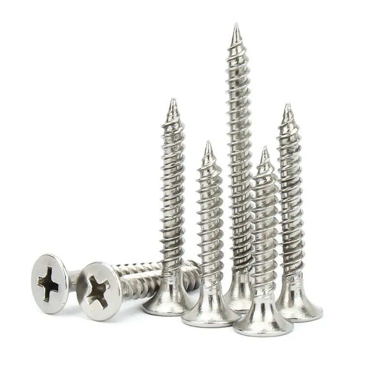 Custom Stainless Steel 304 Drywall Screw Head self tapping decking screws Wood Screw