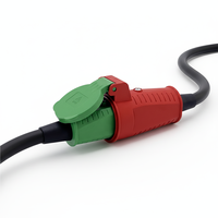 Câble d'extension de prise/prise murale DK 16A 3 broches IP44 5/10/15/20/25M avec câble étanche anti-choc (rouge + vert)