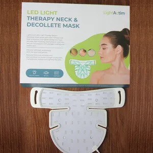 Ev kullanımı yüz bakımı konfor silikon LED akıllı silikon maske cilt bakımı akne tedavisi yakın kızılötesi kırmızı ışık LED yüz maskesi