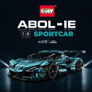 Guly 10612 3468 + pcs/bộ công nghệ tức là siêu xe mô hình khối xây dựng moc gạch Đồ chơi xe hơi quà tặng giáng sinh đồ chơi cho trẻ em 42143 42056 - Product Image 2