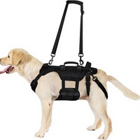 Harnais tactique personnalisé pour chien Petsign en gros avec sangles de jambe arrière détachables pour les voyages en voiture et les escaliers