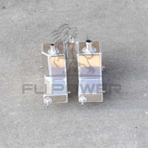 Réservoir de radiateur de refroidissement Fupower, intercooler, aluminium de haute qualité, capacité accrue de 30 % pour Polaris <span class=keywords><strong>RZR</strong></span> <span class=keywords><strong>Turbo</strong></span> 2016-2024 - Product Image 1