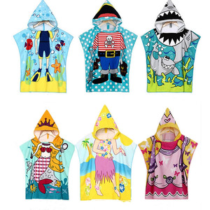 Adorable Serviette <span class=keywords><strong>de</strong></span> <span class=keywords><strong>Bain</strong></span> à Capuche pour <span class=keywords><strong>Bébé</strong></span>, Motif Dessin Animé, Sans Formaldéhyde, <span class=keywords><strong>Cape</strong></span> <span class=keywords><strong>de</strong></span> Plage Absorbante et Portable pour Enfants - Product Image 6