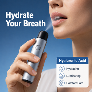 Luxsmile Electro Air Fresh, Spray Bucal Electrónico Antibacterial, Probiótico, Portátil, Refrescante para el Aliento, Elimina el Mal Olor - Product Image 2