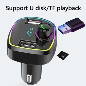 Adaptateur USB de musique de voiture pour VW Adaptateur pour téléphone portable Adaptateur USB pour <span class=keywords><strong>autoradio</strong></span> avec lumières colorées - Product Image 5