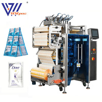 Machine de remplissage verticale automatique haute vitesse pour sachets de miel et liquides, à 2, 4, 6 ou 8 lignes, pour une productivité élevée