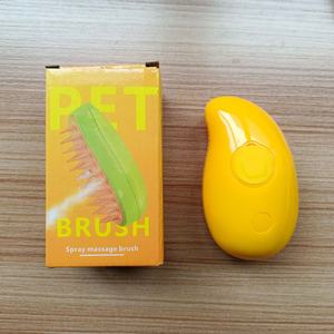 Pet Portable Battery-Powered Silicone Steam Brush for <b>Dogs</b> & Cats-Self-Cleaning Tangled Hair Remover - Product Image 3