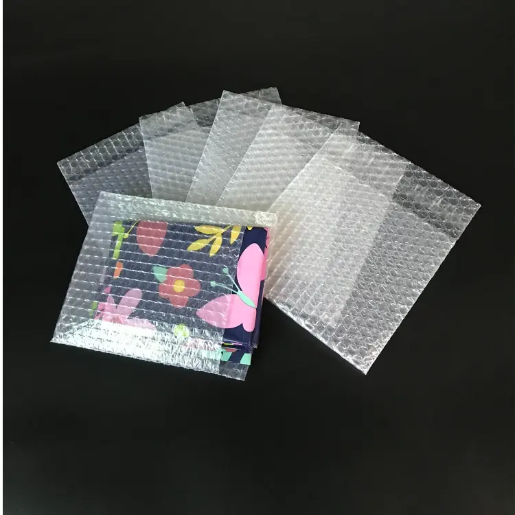 Benutzer definiert für die Verpackung Natural Shock proof Transparent Air Bubble Film Bag Kunststoff verpackung Aircap Bag
