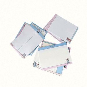 Nouvelles boîtes de blocs-notes colorés pour filles, design original, 11*8CM, 50 feuilles, impression UV, autocollants adhésifs - Product Image 1