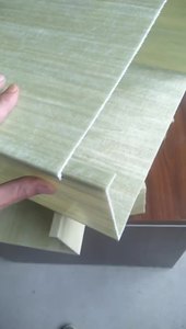 Profil FRP terbaik pintu dan jendela plastik dengan ekstrusi pultrusted poliuretana komposit GFRP profil - Product Image 6
