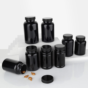 175ml 190ml 200ml 225ml 250ml 300ml Rỗng thuốc đen bao bì rắn nắp lật di động sản phẩm sức khỏe chai kẹo <span class=keywords><strong>container</strong></span> - Product Image 3