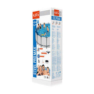 Piscina <span class=keywords><strong>Bestway</strong></span> 56438 Extra Grande con Marco de <span class=keywords><strong>Tubos</strong></span> <span class=keywords><strong>para</strong></span> Adultos, Piscina Familiar <span class=keywords><strong>para</strong></span> Bebés y Niños, Piscina de Baño - Product Image 5