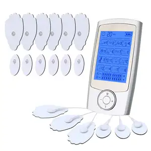 Rechargeable TENS unit handheld electronic pulse massager - excellent muscle stimulator for electrotherapy pain management