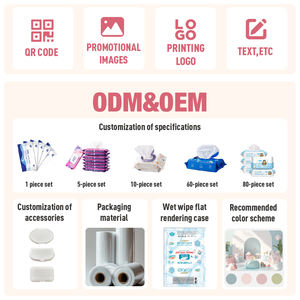 Échantillon Gratuit OEM et ODM Lingettes Humides pour <span class=keywords><strong>Bébé</strong></span> Non Parfumées Non Tissées 99% <span class=keywords><strong>Eau</strong></span> Pure 100 Lingettes - Product Image 4