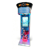 Machine d'arcade de boxe 3D à écran LCD 32 pouces, fonctionnant à pièces, pour test de force, pour centre de jeux