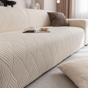 2025 nouveau Style Simple Jacquard velours canapé housse universelle tout compris antidérapant couverture tissu pour toutes les saisons transfrontalière - Product Image 1
