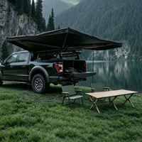 Auvent de voiture autonome de 2.5m à 270 degrés avec mur en toile pour le camping Équipement d'extérieur durable
