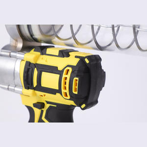 Grand arbre expédition rapide Batteries au lithium-ion sans fil pistolet à beurre haute pression puissance automatique graisse pistolet à main pelle Machine - Product Image 5