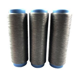 150D 144f Heather grey 100% <span class=keywords><strong>polyester</strong></span> AB Melange dty sợi cho đan và dệt cho liền mạch hàng may mặc - Product Image 2